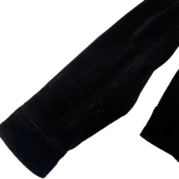 Tommy Hilfiger Black Suede Leather Jacket - Picture 13 of 13